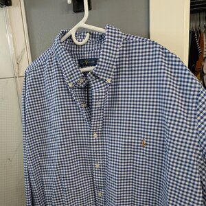 Men's Big and Tall Ralph Lauren dress shirt size 4 XLT, excellent condition